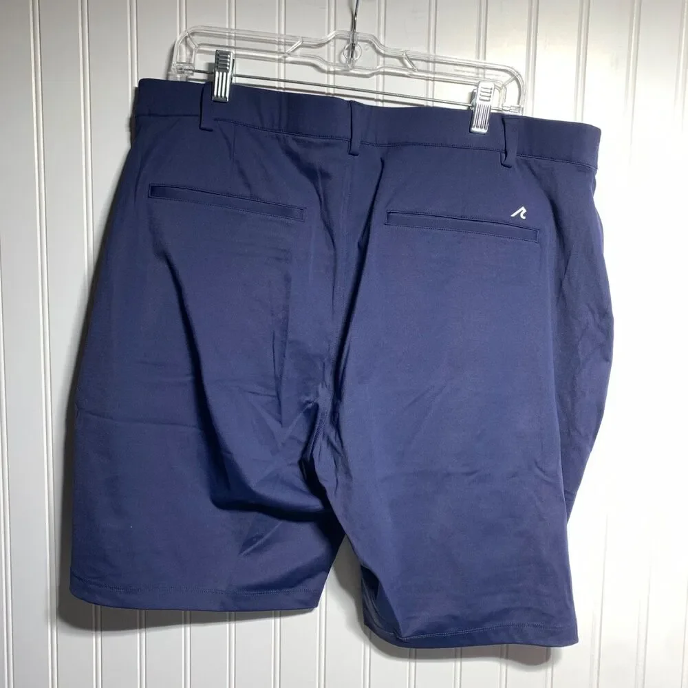Redvanly Hanover Golf Shorts Mens Size XXL Blue Stretch Performance 9" Inseam - Picture 4 of 7